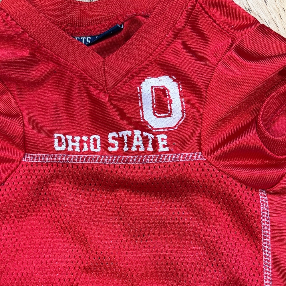 Ohio State Buckeyes Red Dog Jersey - Picture 5 of 8